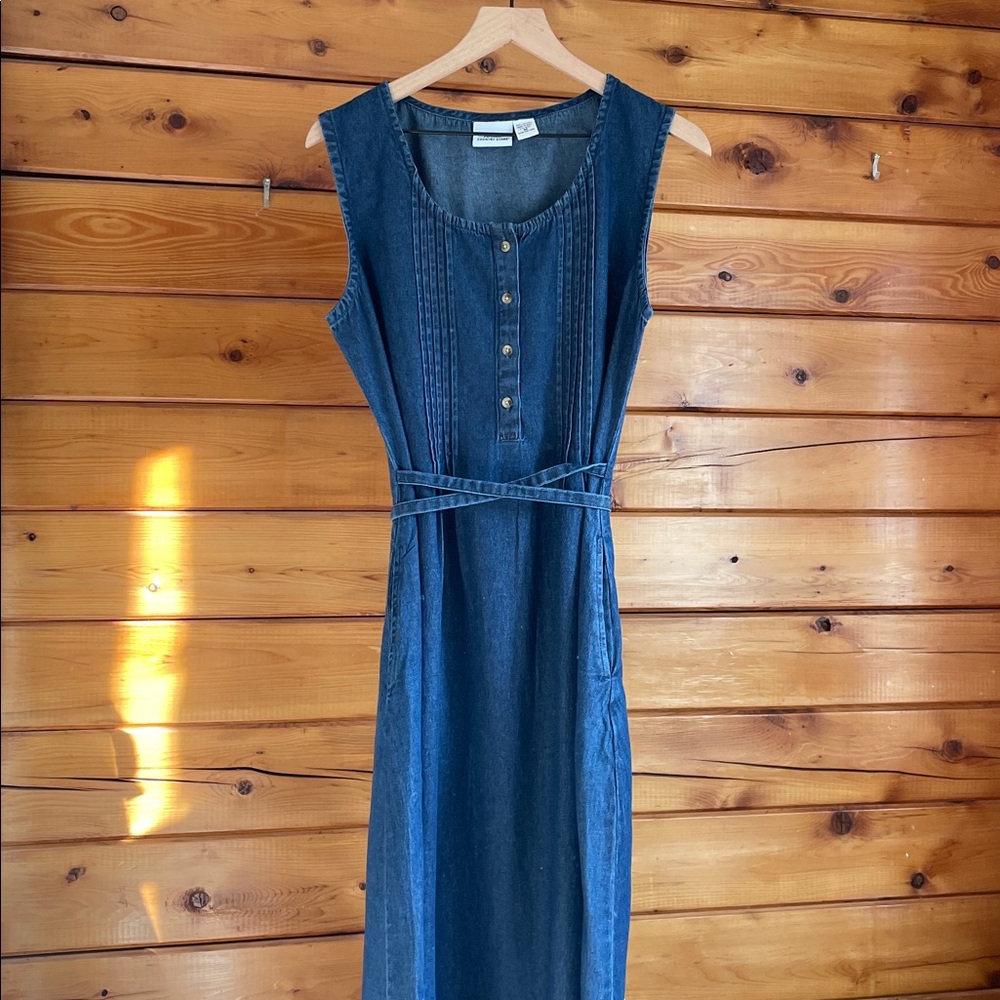 Denim Sleeveless Dress